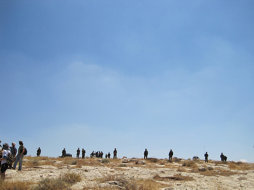 IDF soldiers on Givat HaDegel